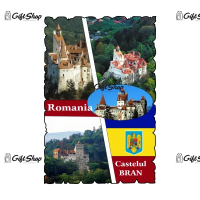 Mgs174-magnet frigider-castelul branromania